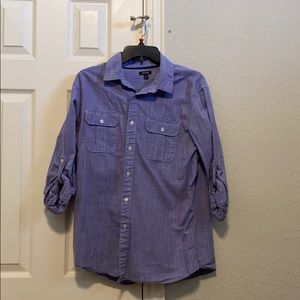 Apt 9 long sleeve button down shirt